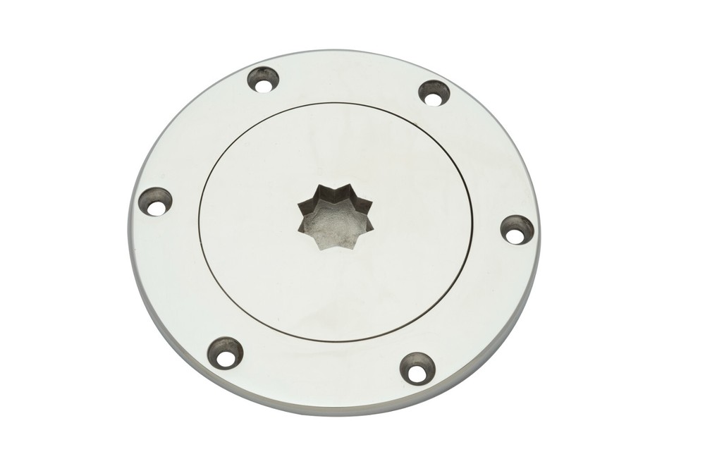 (1) 3" Low Profile Dorade Cowl Vent with Deck Plate Set