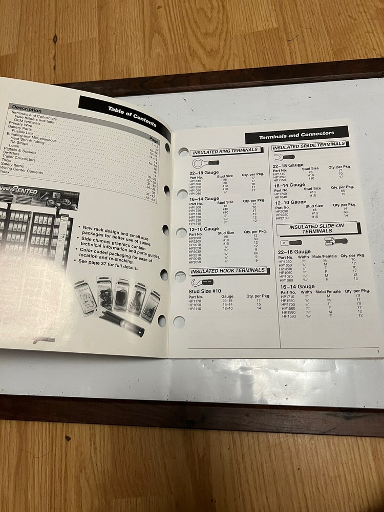 handypack Wiring Center Accessories Guide