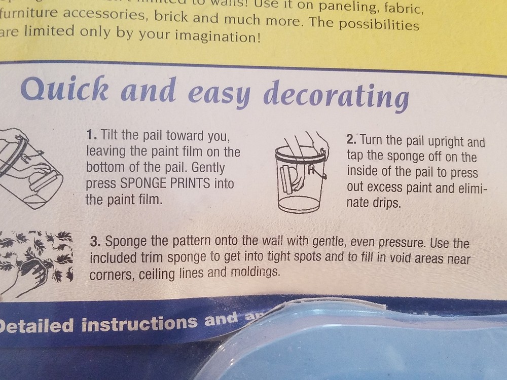 Sponge Prints Strars Pattern Faux Finishing Tool by Wall Concepts Plus 1102