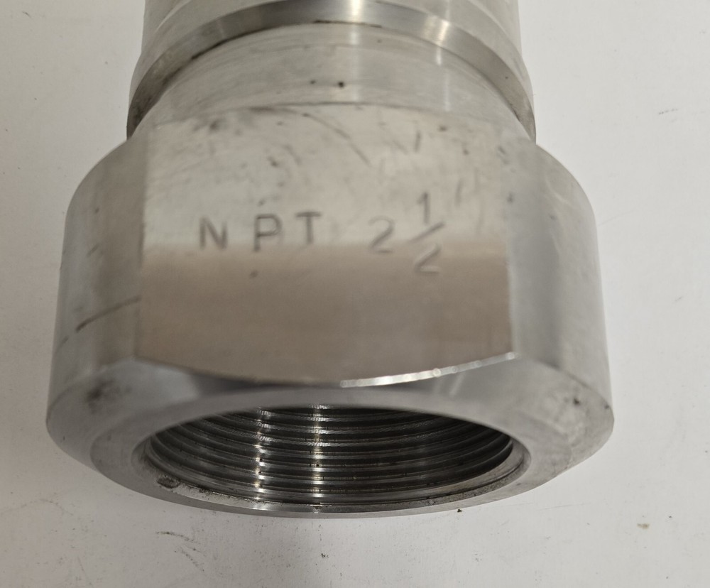 NEW MACHINE QUICK CHANGE COUPLER 2-1/2" NPT.