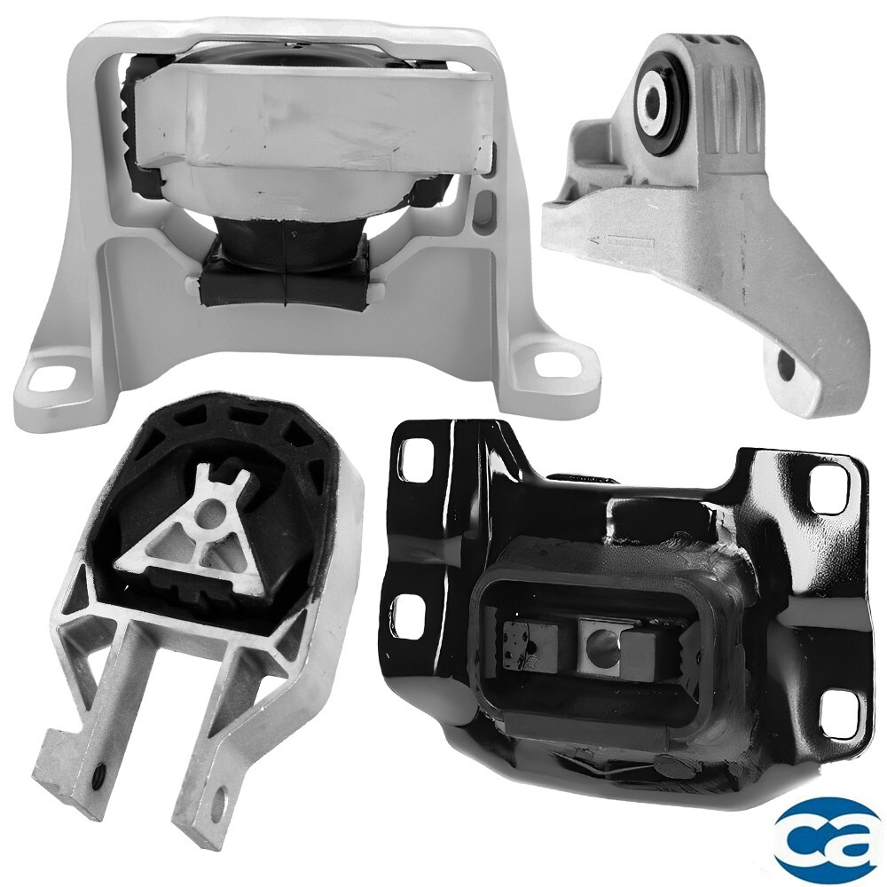 Rear, Hyd. Right Engine Mounts & Left Trans Mount 4PCS For Ford Escape 19-13 2.5