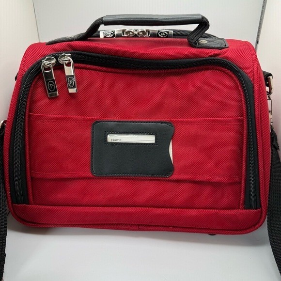 Red Protocol Travel Bag