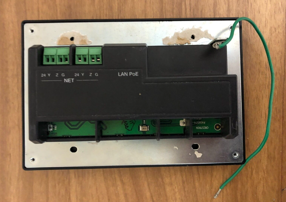 Crestron MP-B20-B-T Media Presentation Button Panel B20, Black