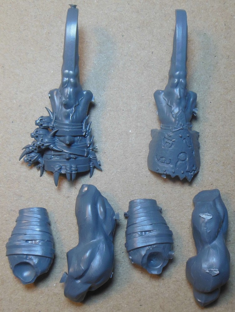Chaos Beastmen - Ghorgon - Upper Arms Parts (b) Bits Kitbash - Warhammer