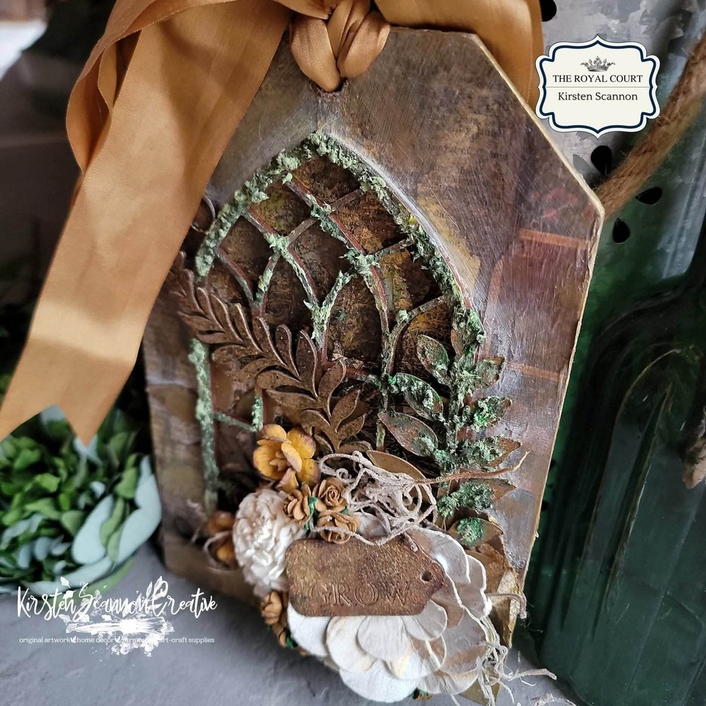 Moss Effect Paste | Dark Green 100ml | Pentart | Mixed Media & DIY