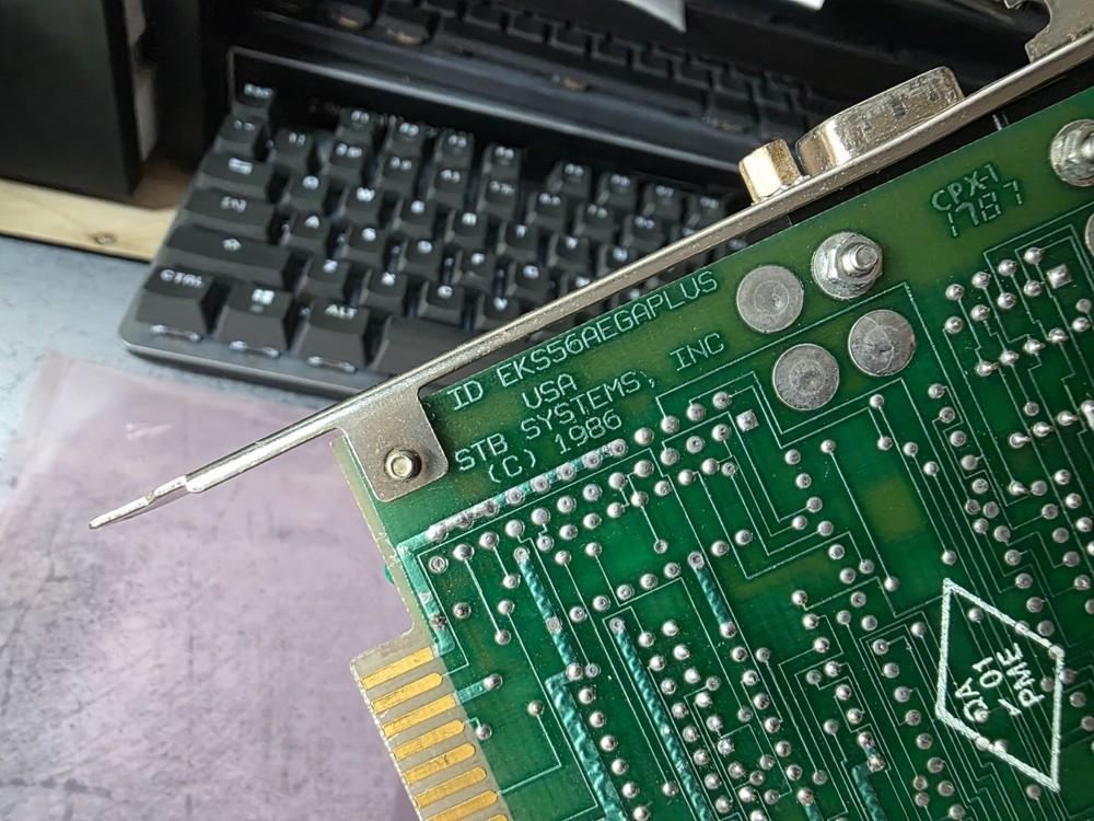 STB Systems EGA MultiRes Video Card - Tested Working