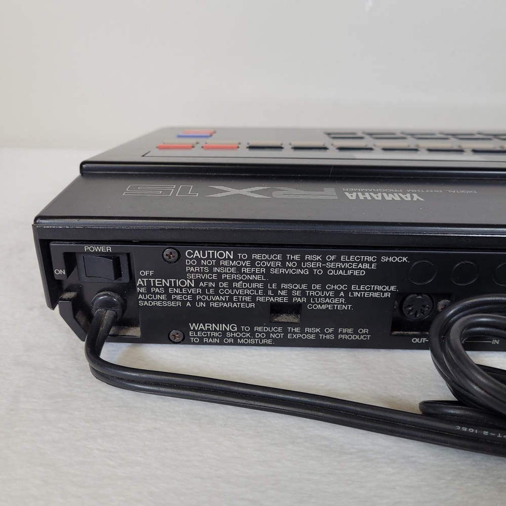 YAMAHA RX15 Digital Rhythm Programmer Drum Machine