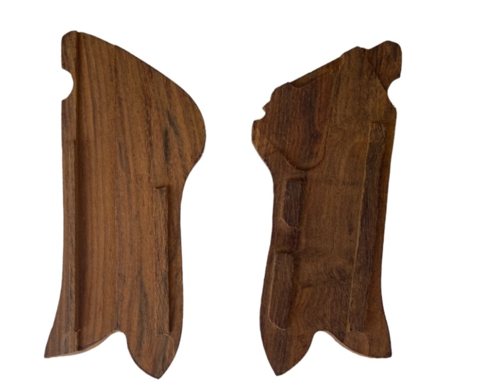 WW1 WW2 German P08 Luger Wood Pistol Grips