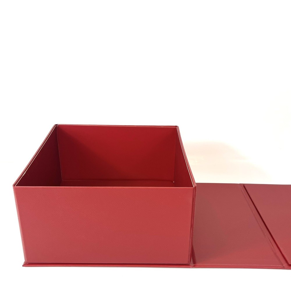 Authentic TOM FORD Square Empty Gift Box Packaging Heart Red 7.75"x4.25"