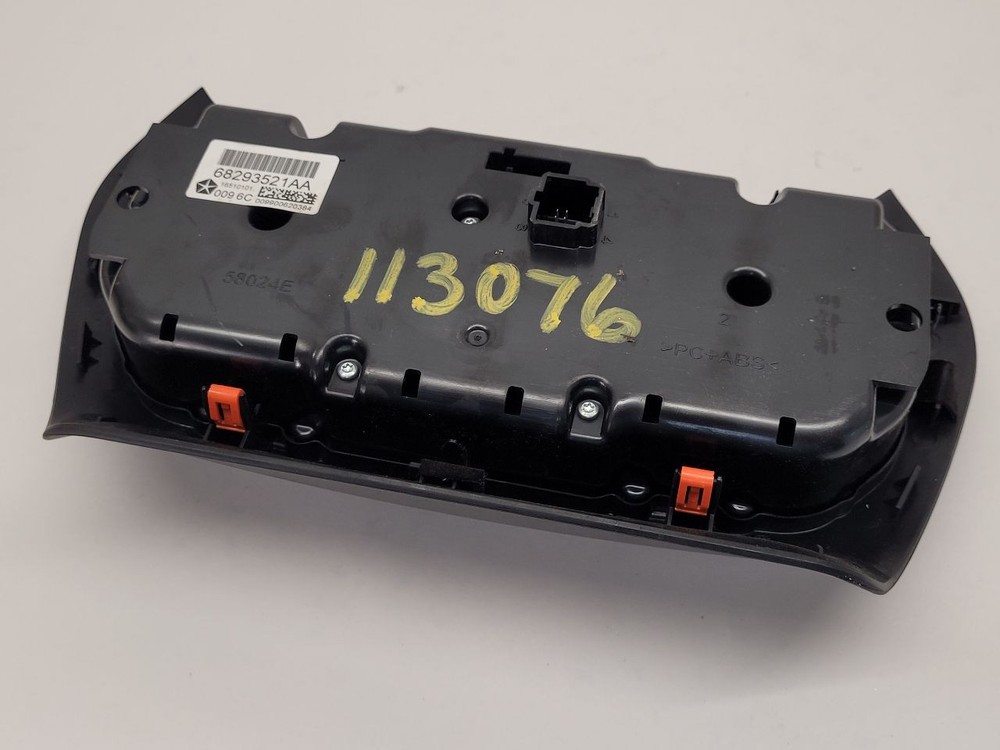 A/C Selector Switch fits 2016 Jeep Cherokee air conditioning temperature c