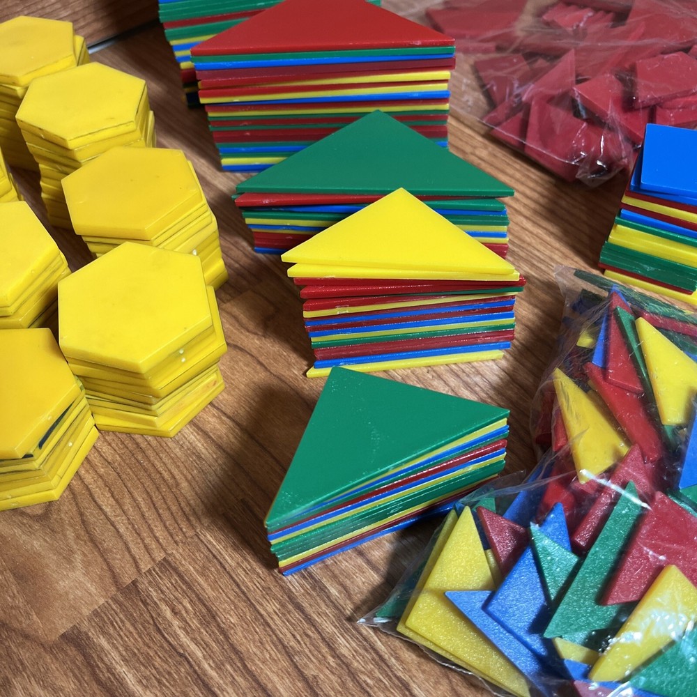 Lot 498 Learning Resources Class Pack Tangrams, Early Math Manipulatives