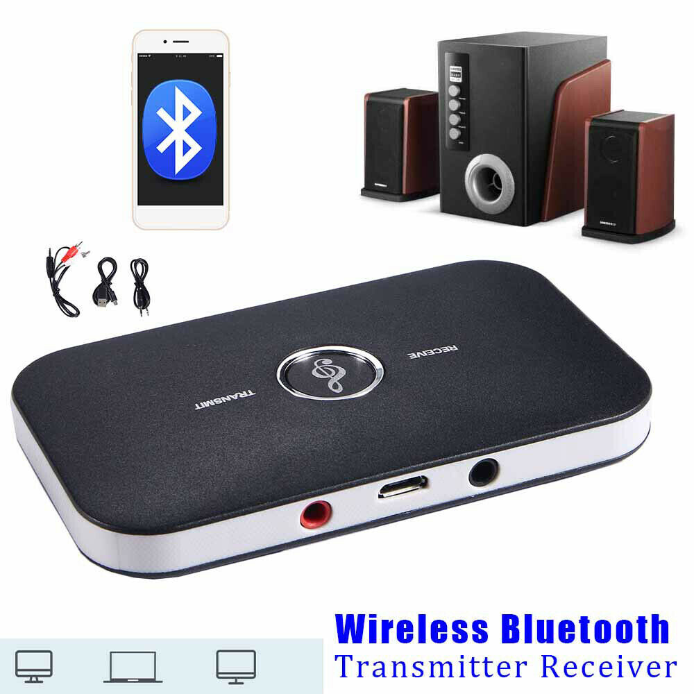 2in1 Bluetooth Transmitter + Receiver Wireless A2DP Home TV Stereo Audio Adapter
