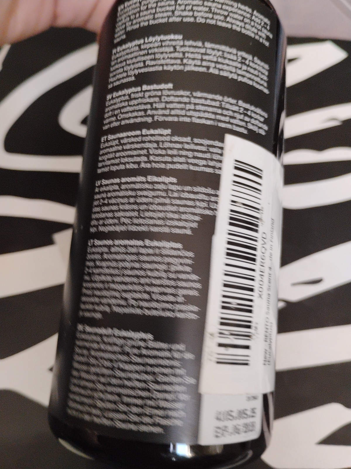 Rento Sauna Scent Sauna Oil EUCALYPTUS Aroma Fragrance 400ml Bath New