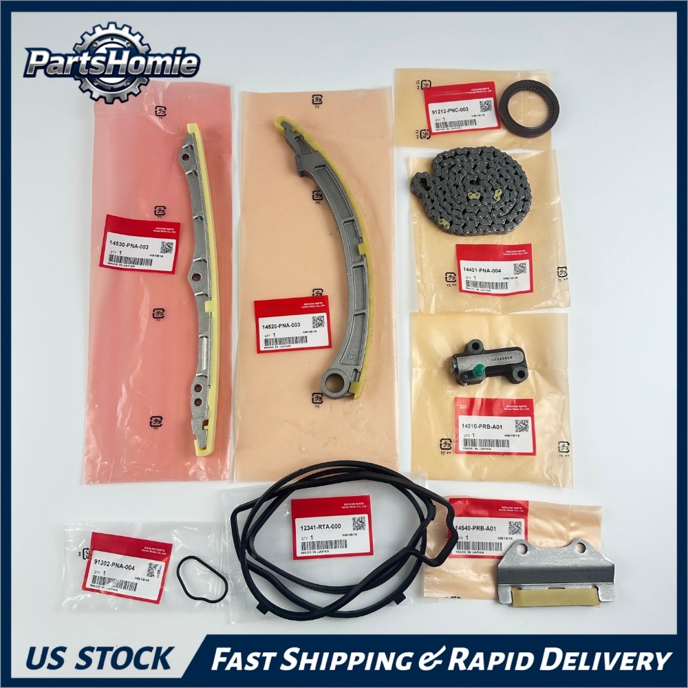 OEM 8PCS Timing Chain Set Kit for 2.0L 02-06 Honda Acura Civic K20A2 K20A3 2.0L