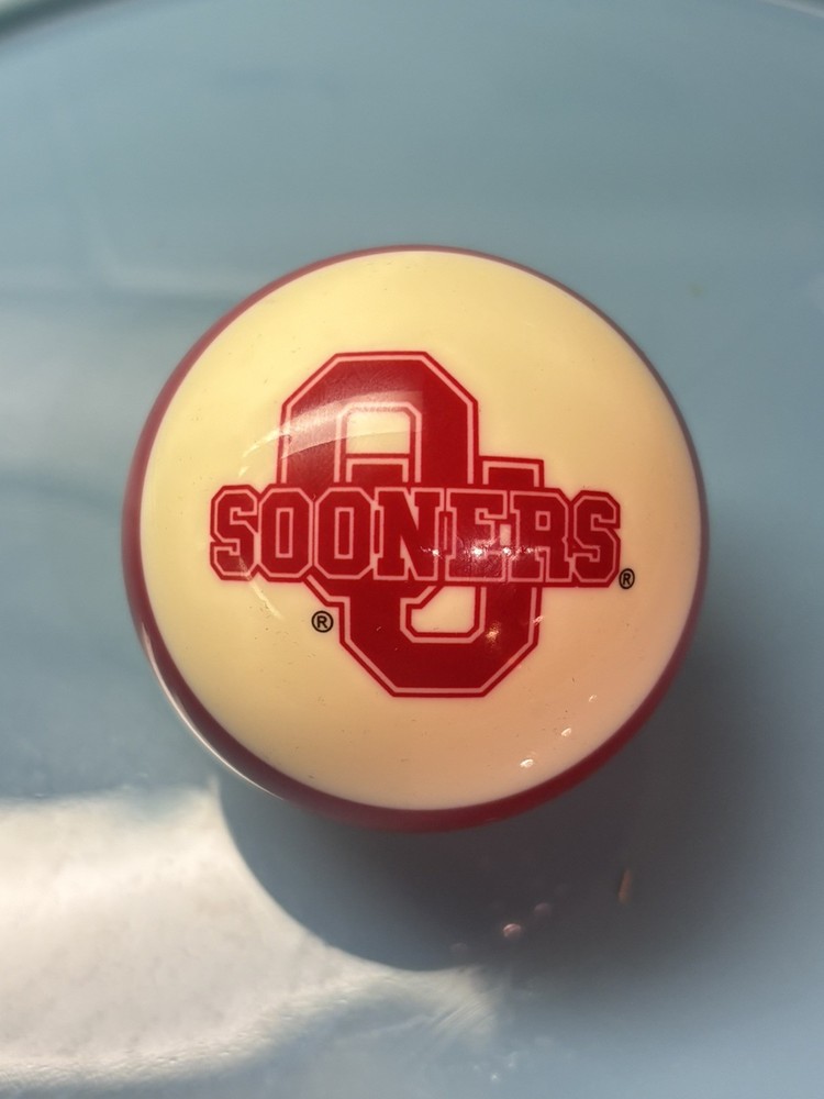 OU sooner Billiard Ball (each)