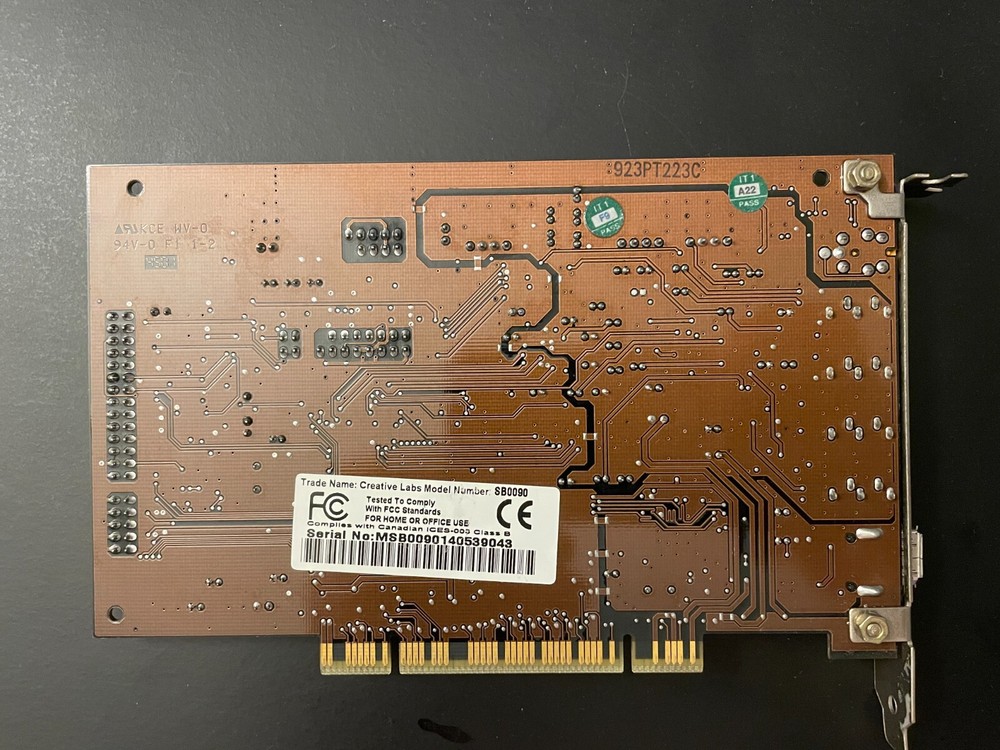 Creative Soundblaster Audigy w/ EAX + Firewire