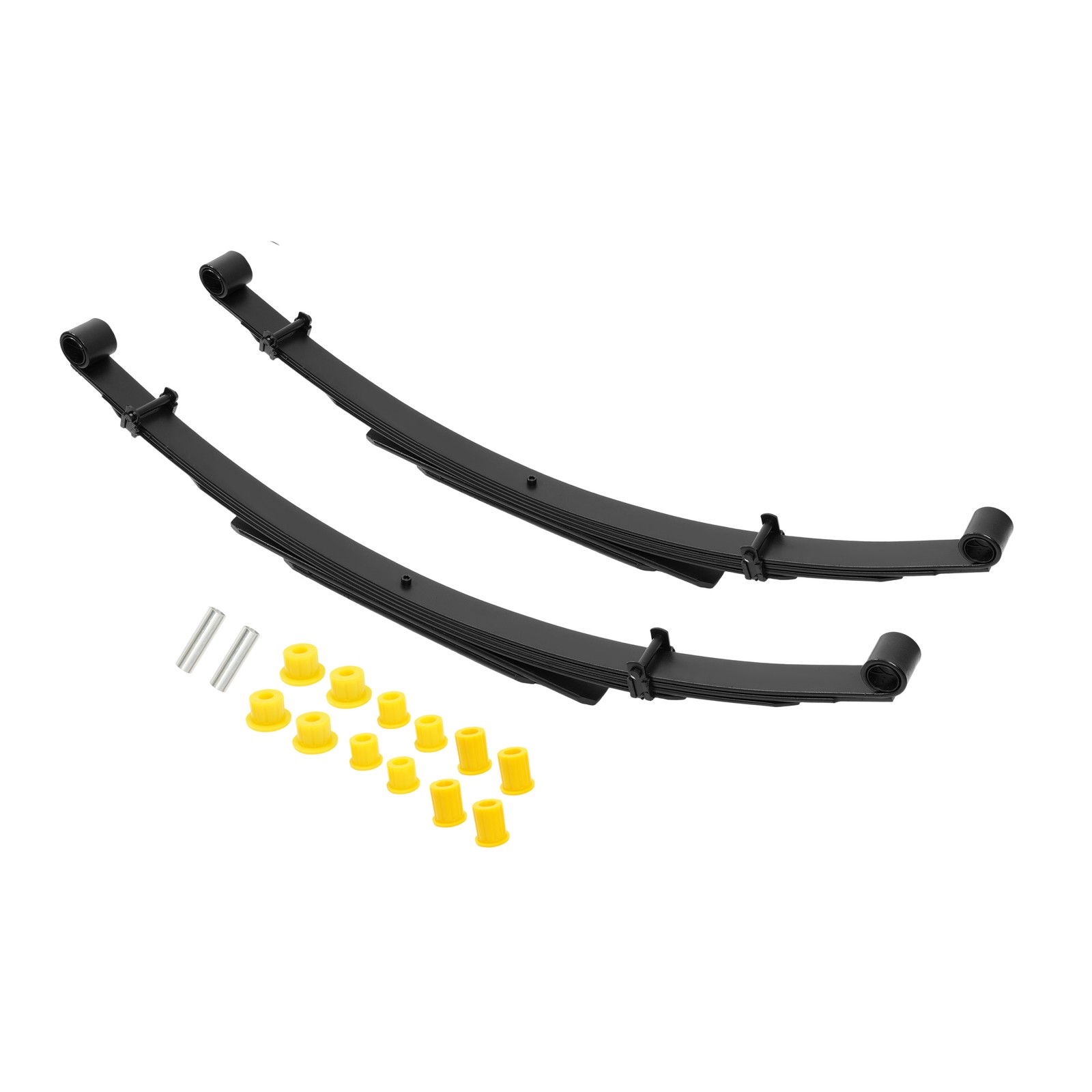 1.5" Lift Rear Leaf Springs For Nissan Xterra 4.0L 2005-2014 w/ Bushing Kit Pair