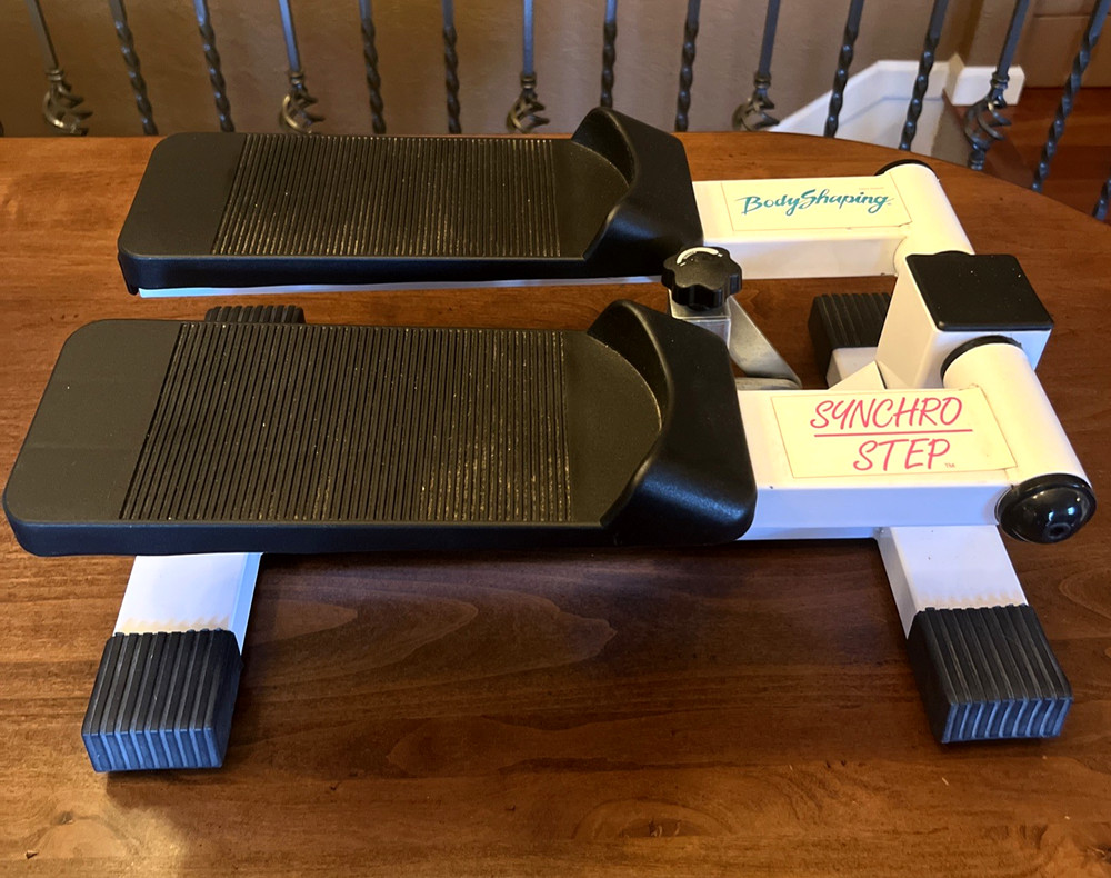 Sychro Step Body Shaping Step Machine - Portable, Adjustable Tension - EUC