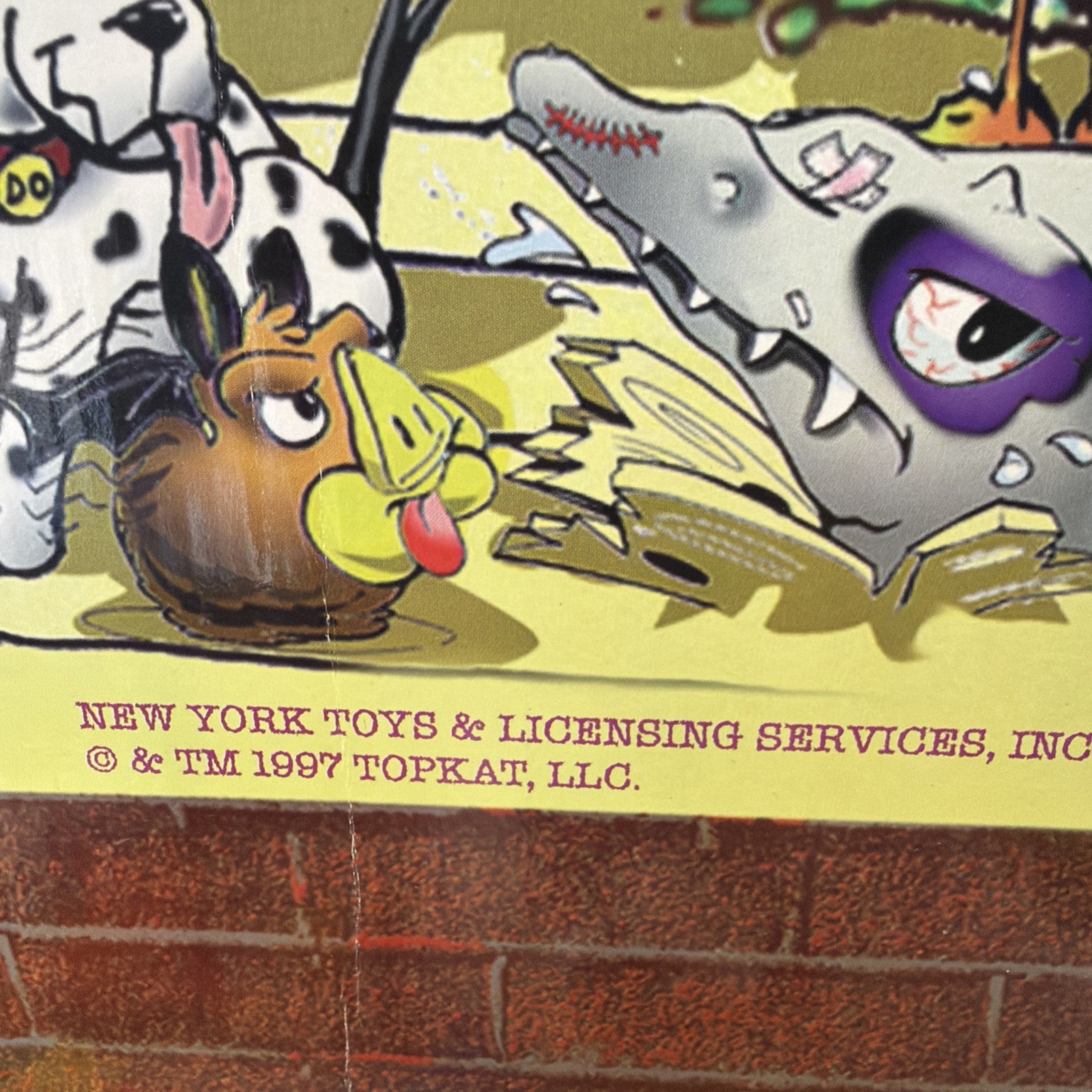 Lot Of 5 Meanies Stuffed Beanie Plush Animals Series 1 New With Display Box RARE