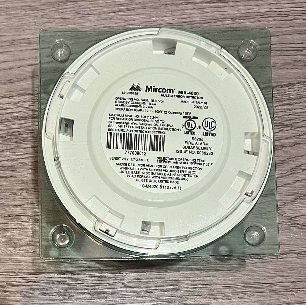 Mircom MIX-4020 Multi Sensor Detector - New
