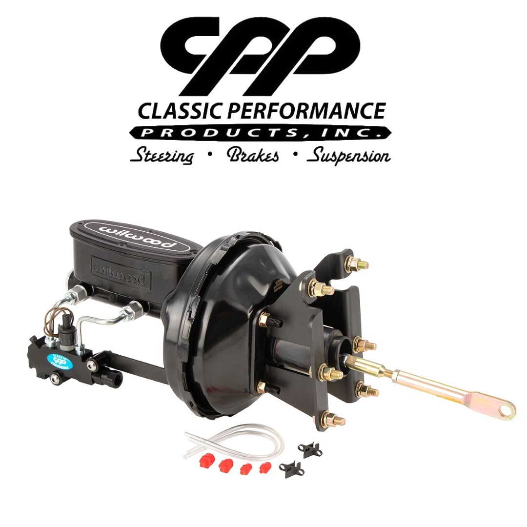 1973-87 CHEVY & GMC C10 C20 TRUCK  MIDNIGHT SERIES POWER BRAKE BOOSTER WILWOOD