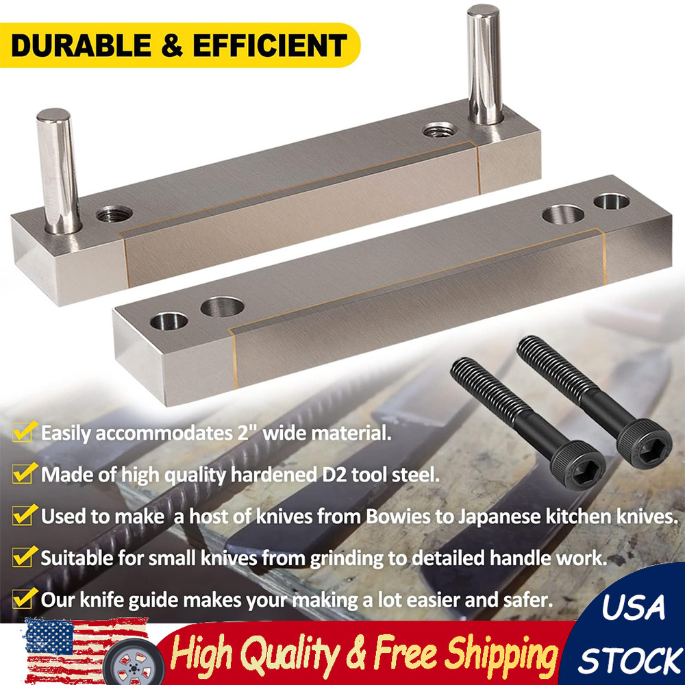 Hardened File Guide with Carbide Surface For Knife Making Tool Knife Makers