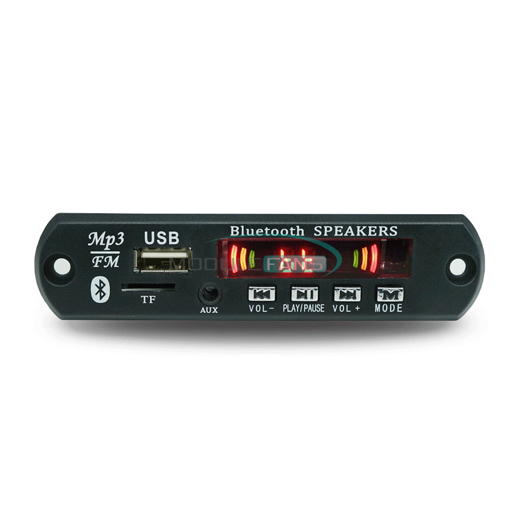 DC12V 2*15W Power Amplifier MP3 Decoder Board 5.0 Bluetooth w/ Radio FM Function