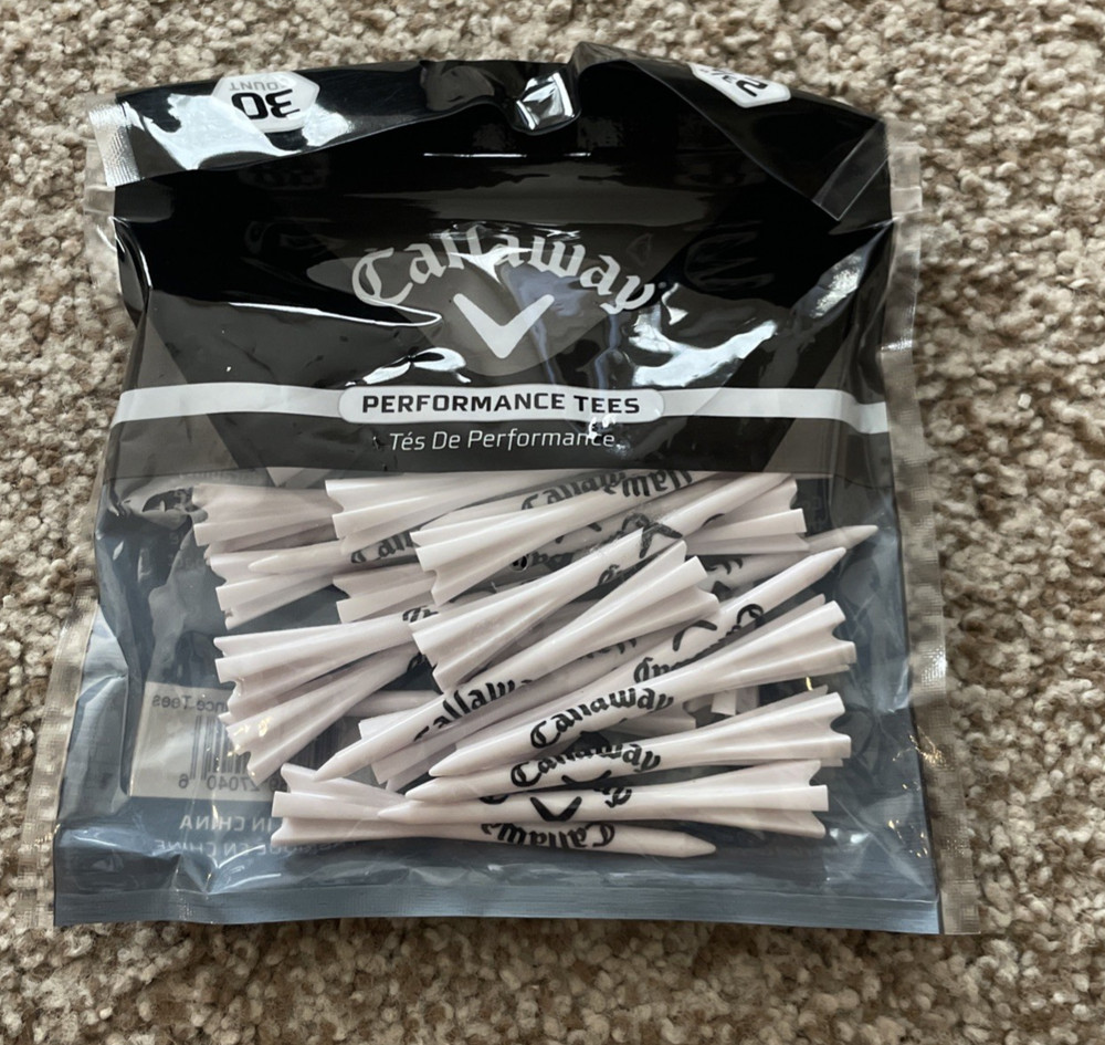 Callaway Performance Golf Tees 30 Count Pack 2 3/4"