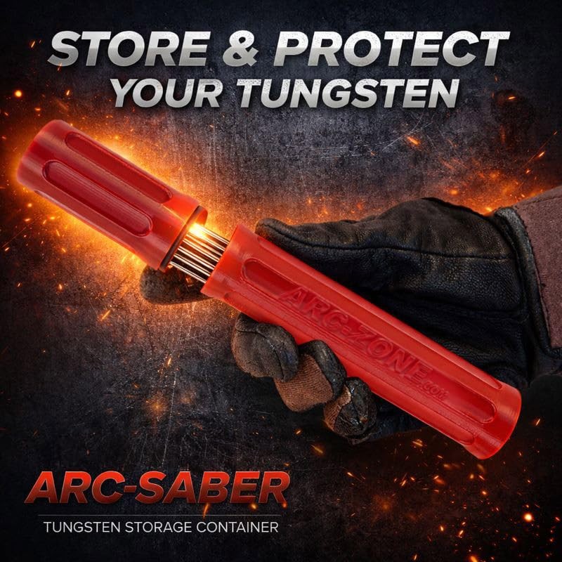 Arc-Saber Tungsten Electrode Storage Solution with Magnetic Base