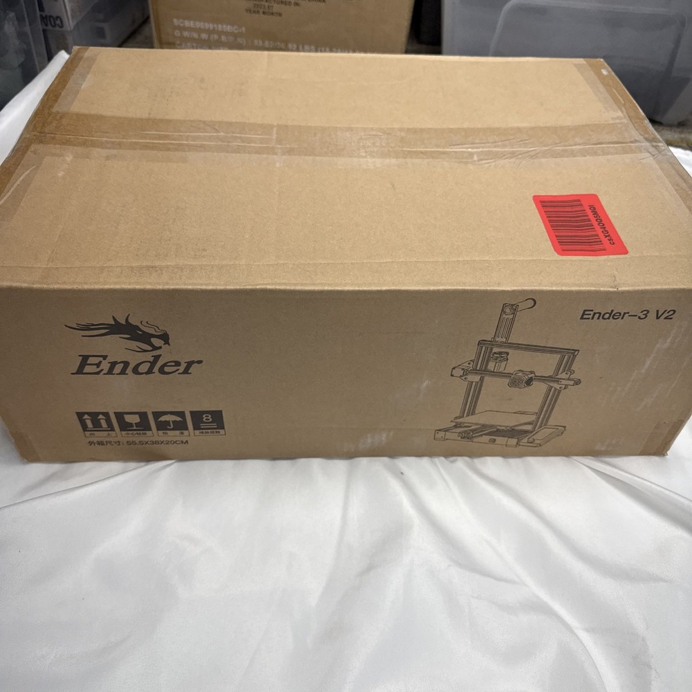 3D Printer, Creality Official Ender 3 V2 Upgraded 3D Printer Integrated...