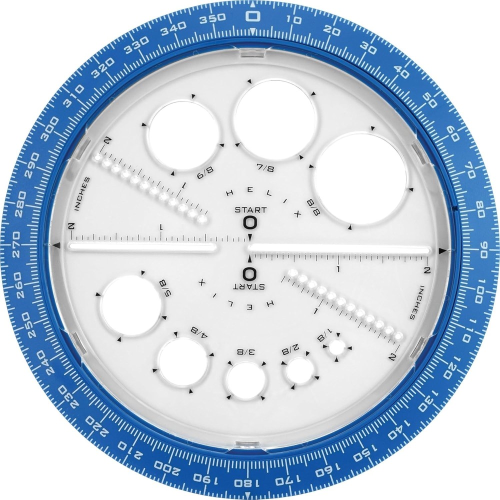 User-Friendly 6-Inch Angle Maker with Templates - Ideal for Geometry Enthusiasts