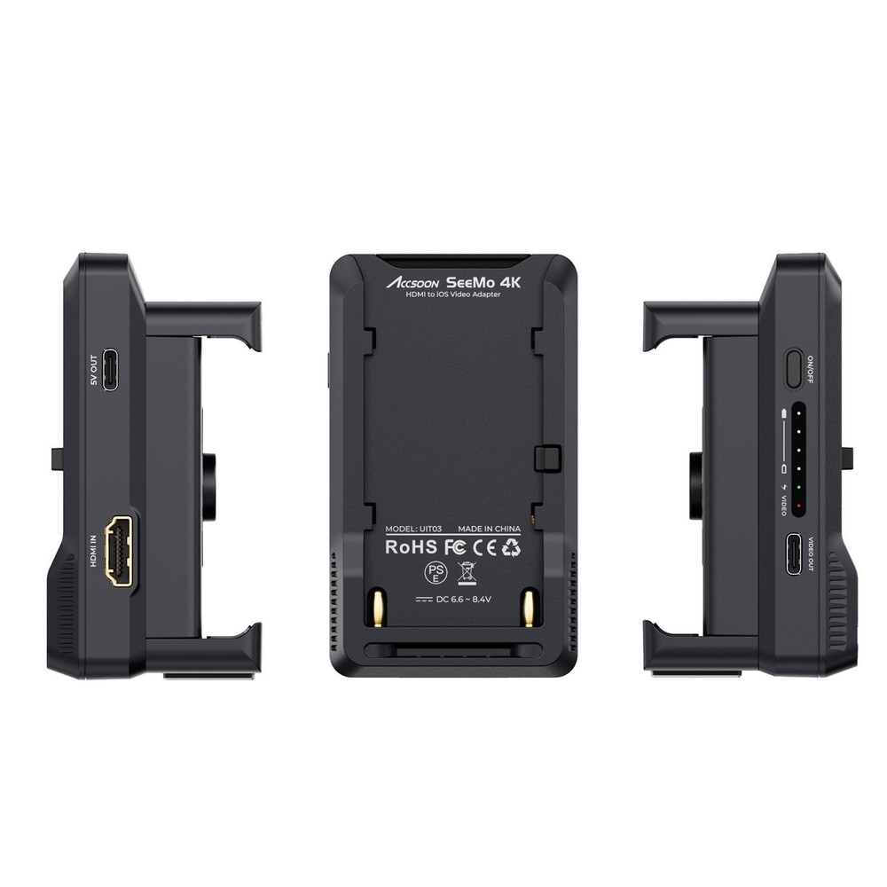 Accsoon SeeMo 4K iOS/HDMI Adapter for Iphone (SEEMO4K)