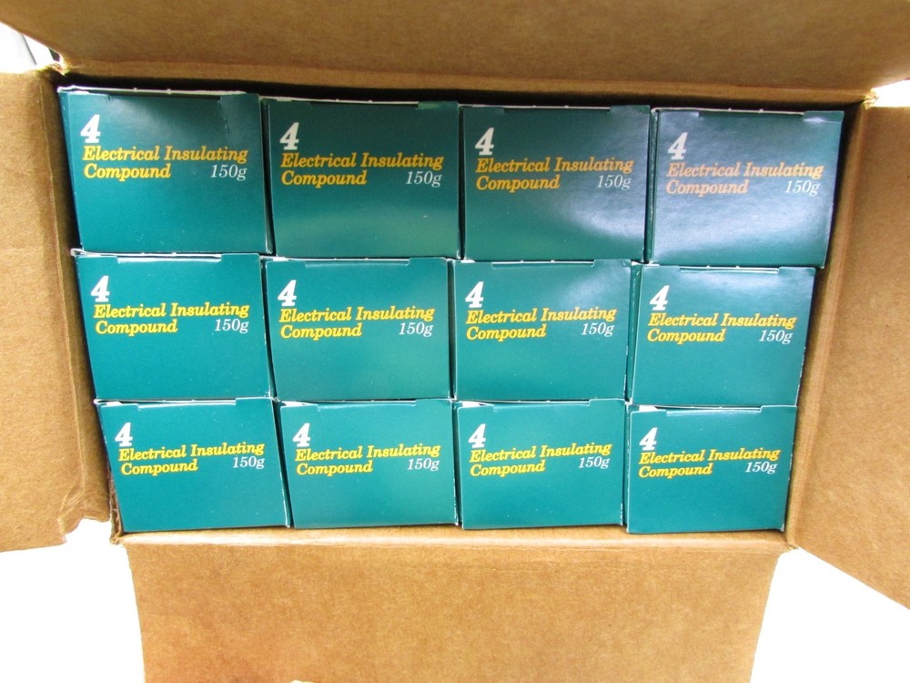 12 PACK Dow Corning 4 Electrical Insulating Compound (Dielectric Grease) 5.3 oz