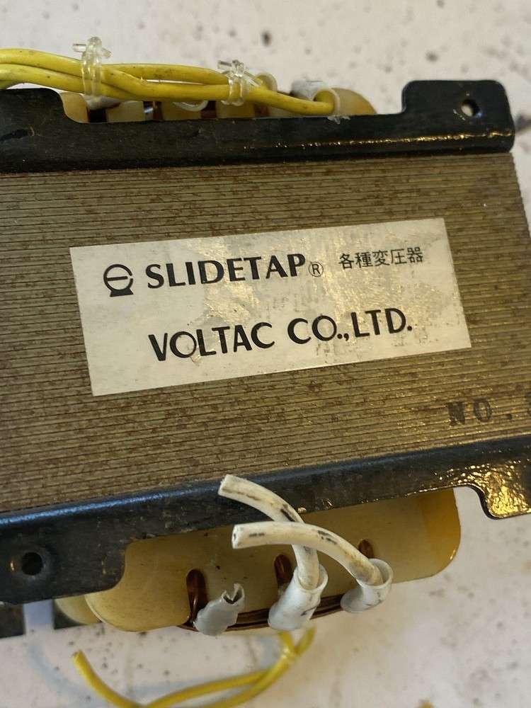 TRANSFORMER Slide tap Voltac HP-3400 01-9