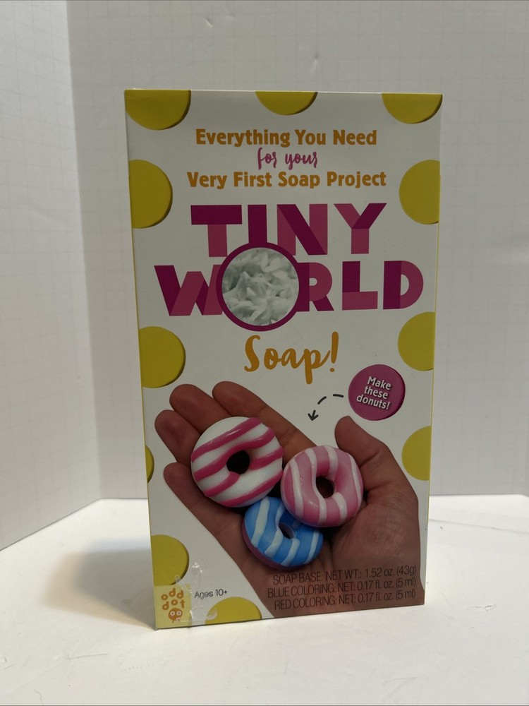Tiny World “Soap! “For Your First Soap, Making Project By Leeann O’Cain