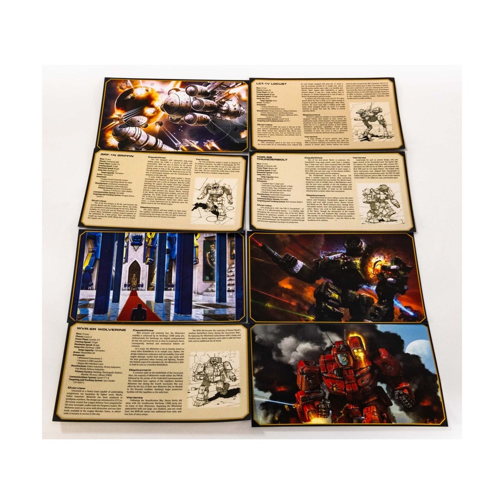 Catalyst Battletech Battletech Collection #13 Assorted Terrain, Standees, NM