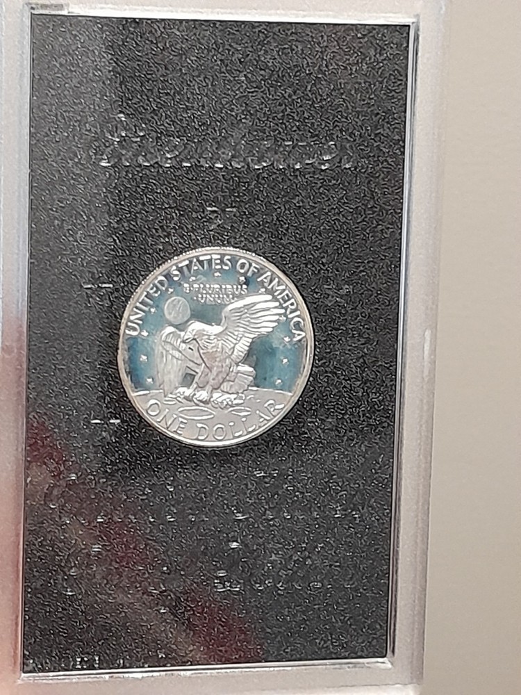 1971-S Proof Eisenhower 40% Silver Dollar Original US Mint Coin