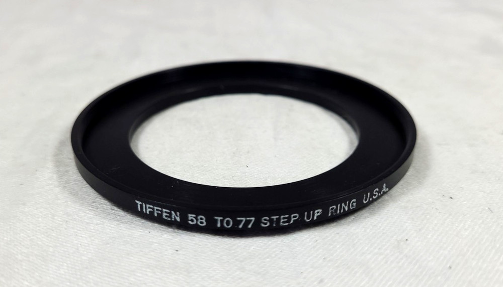 Tiffen 58-77 Step Up Adapter Ring / #371
