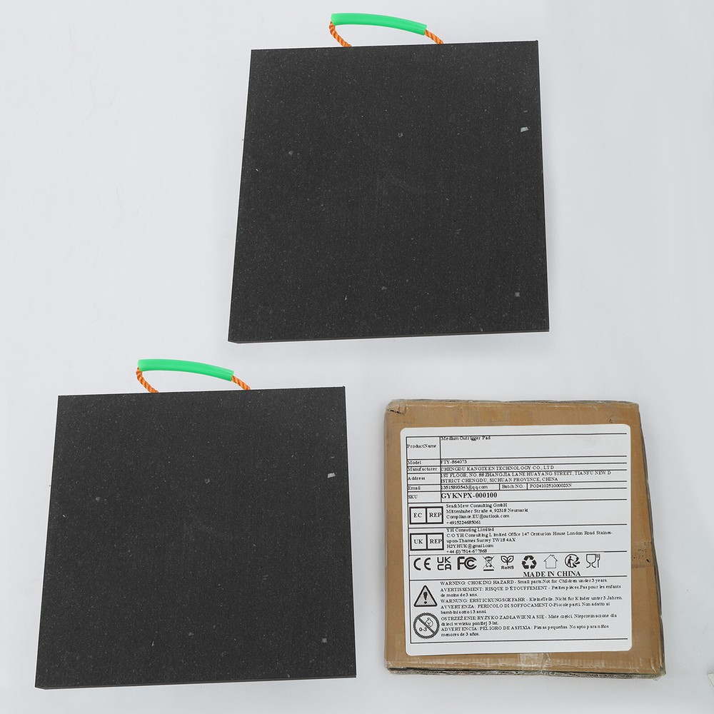 2pcs Medium Size Support Pads Heavy Duty Stabilizing Blocks 5-80T Support Pads