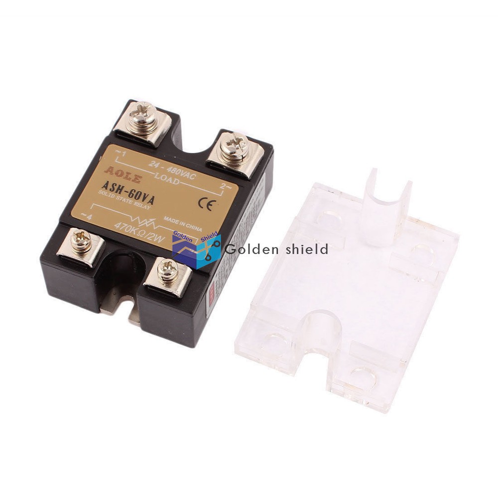 ASH-60VA Single Phase Solid State Relay Voltage Regulator 470Kohm 2W to480VAC✦Kd