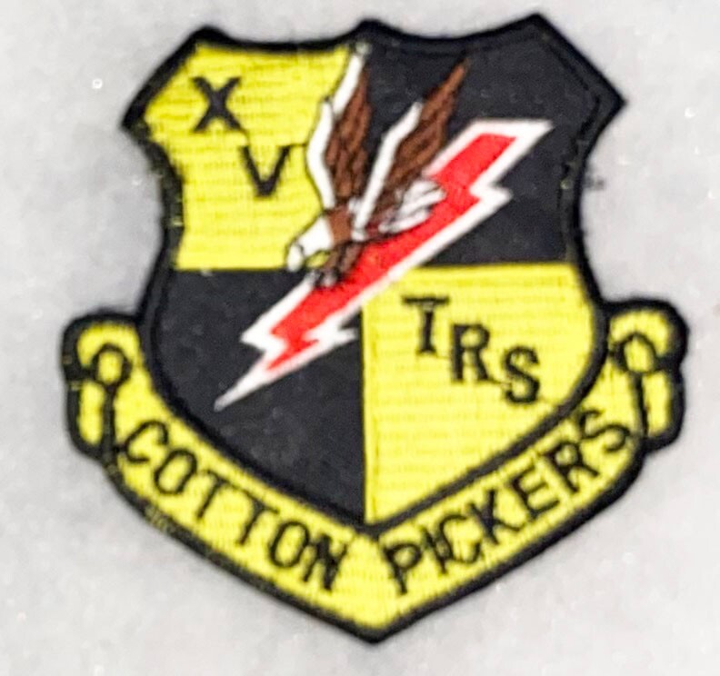 USAF 15th Tactical Recon Squadron Theatre Made Squadron Patch