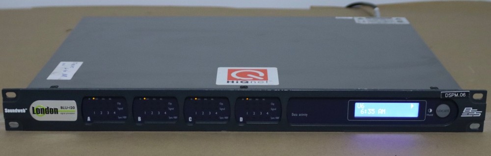 BSS Soundweb London BLU-120 Digital Audio Processor