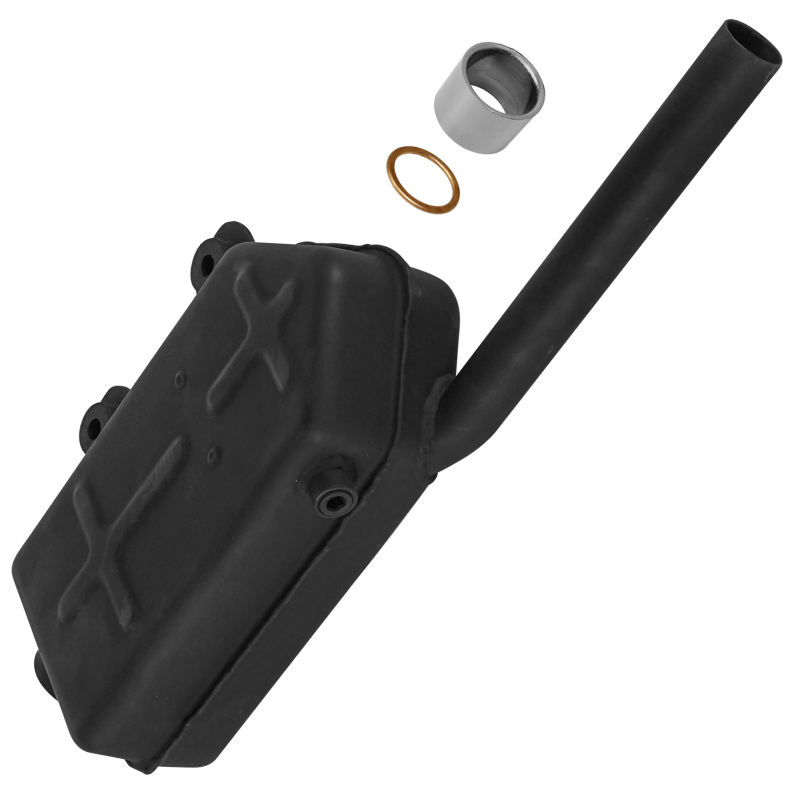 Exhaust Muffler W/Gaskets for Kawasaki Bayou 220 KLF220A KLF220 A 1988 1989-2002