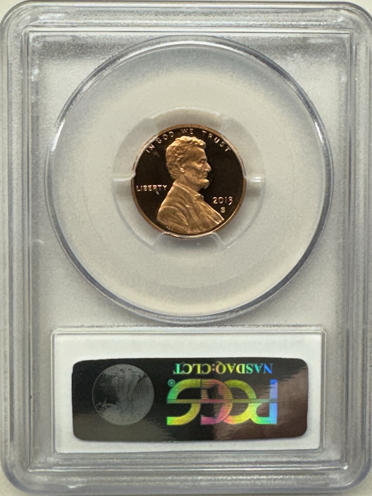 2013-S PCGS PR70RD DCAM LINCOLN SHIELD CENT