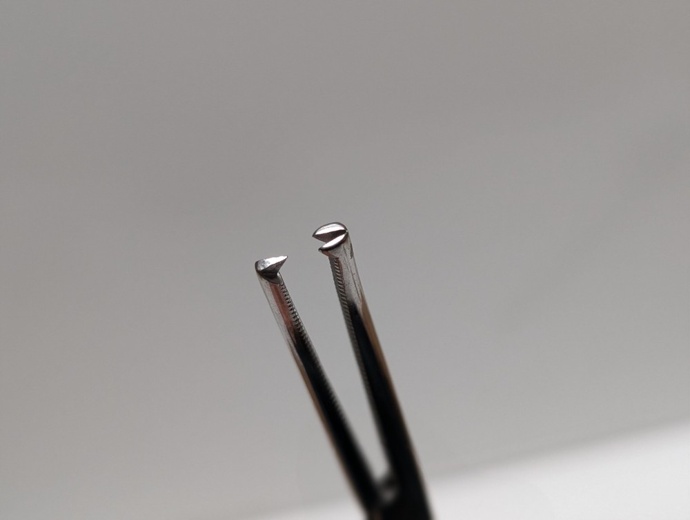 4 pcs. Assorted Forceps JARIT 105-196 CODMAN 32-4121 (USED).