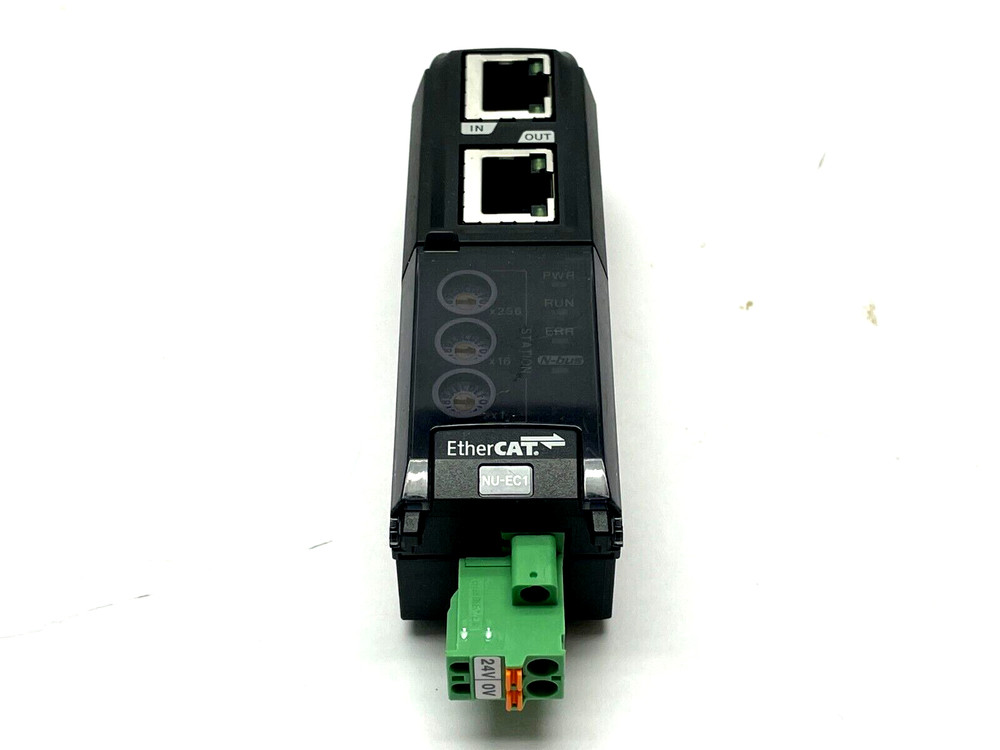Keyence NU-EC1 Communication Unit EtherCAT Compatible