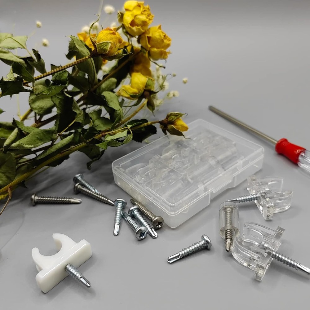 fallingstar False Cabinet Clips Tip-Out Sink - Universal Clear