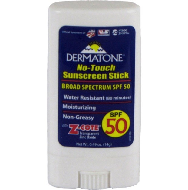 Dermatone SPF 50 No-Touch Sunscreen White 0.49oz