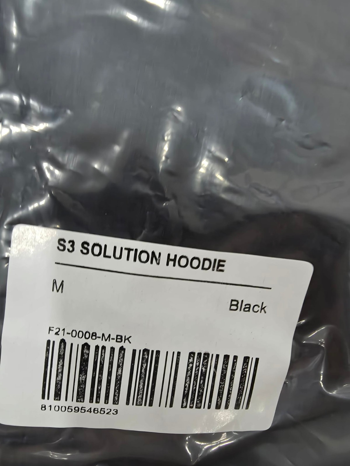 Truewerk S3 Solution Hoodie - Black - Sz Medium