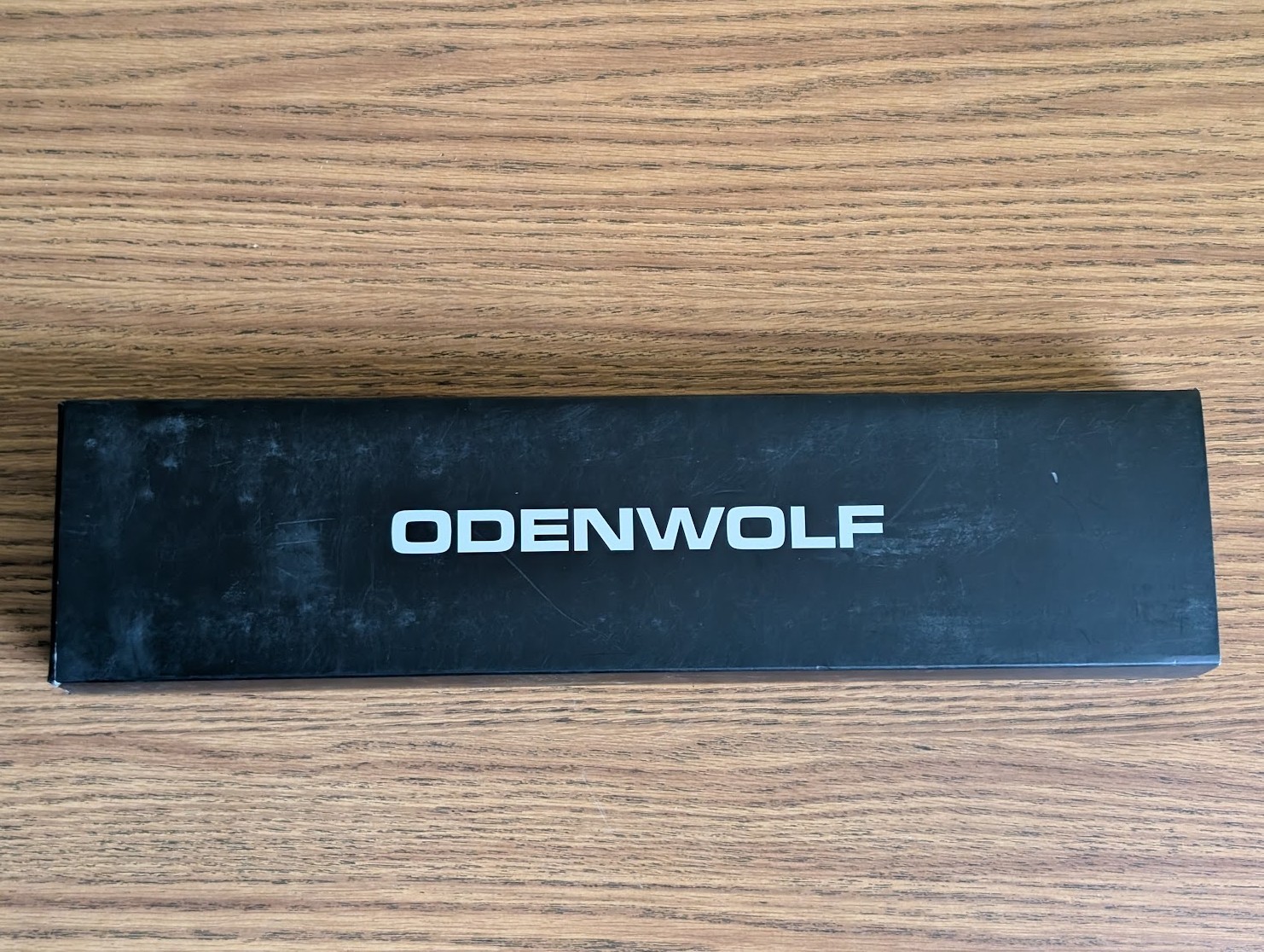 OdenWolf W-Catcher Full-Tang Black (OD-LF-00347-BB) Survival/Camping Knife